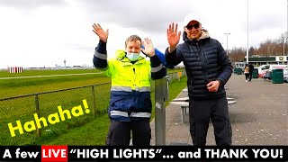 A few LIVE Plane Spotting "HIGH LIGHTS" & Thank You!