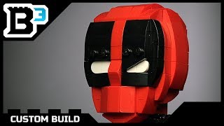 Custom LEGO Deadpool Bust