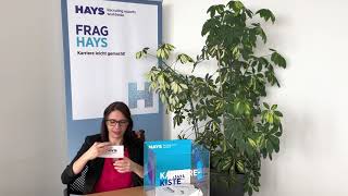 HAYS KARRIERE-KISTE: AUSBILDUNG, ARBEITSZEUGNISSE, VIDEOINTERVIEW