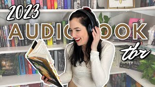 My Audiobook TBR for 2023 🎧