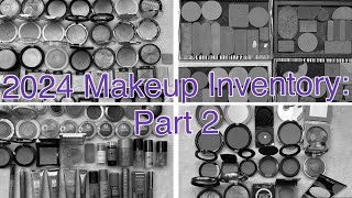 2024 Makeup Inventory: Part 2