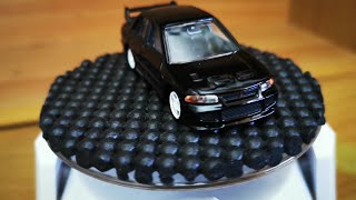 Buy or Pass? 1:64 Mitsubishi Lancer GSR Evolution III in Black by Tomica Premium