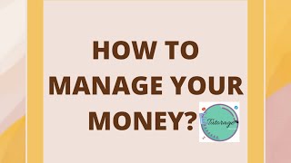 Money management | Financial knowledge | 50-40-10 rule