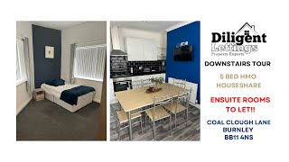 House Share Burnley Downstairs Tour of SUPER Kitchen, 2 En Suite Rooms!