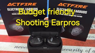 Budget friendly shooting earpro