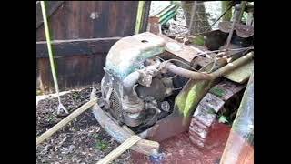 Recovery of 1962  Ransomes MG40 crawler from old Barn by Metamorphicwonders