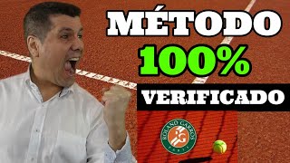 🤑Cómo [GANAR] Apostando a 🎾TENIS. Método y TRUCO ✔Verificado en ROLAND GARRÓS con Estadísticas.