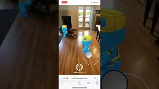 Multi-Player Augmented Reality Game (prototype for The Sandbox)