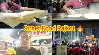 Street Food Rajkot Vlog | Best Dosa In Rajkot | Food Vlog 😎