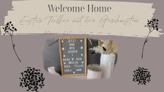 Welcome Home I Die ersten Momente Zuhause I Live Reaktion der Mädels I Babyglück I Bea & Family