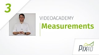 Measuring distances areas and volumes in 3D - Pix4Dmapper Video Tutorial 3