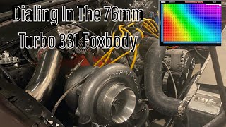 76MM TURBO 331 STROKER FOXBODY FIRST DRIVE - Getting Ready To Go Racing!