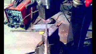 Молот. Pneumatic Power Hammer home-made 1 test