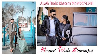 Amneet Weds Simranjeet {Live Wedding ceremony On 20-02-2024 } Akash Studio Bhadson Mo.98557-15788