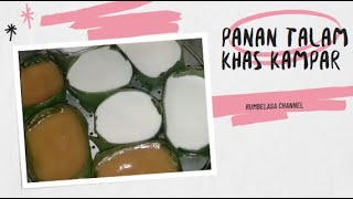 Resep Kue Panan Talam / Kue Pandan Talam Khas Melayu Kampar Riau