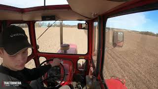 CABVIEW & PURE SOUND!! w/ Volvo BM 800 with turbo & 4.5 meters Cultivator