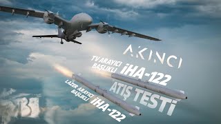 Bayraktar AKINCI İHA-122 Atış Testi