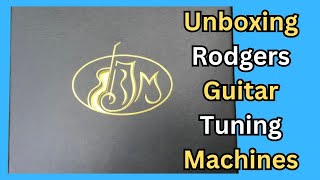 Unboxing Rodgers Flamenco Guitar Tuners | David Schramm Pro Luthier