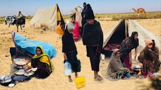 Desert Woman morning Routine cooking |Camal Beautty Veiw|Mud House|WaterPond |desert punjab Pakistan