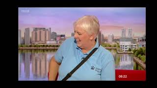 Hugo on BBC Breakfast - with Yvonne Smith