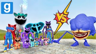 EVOLUTION OF ALL NEW SHIN SONIC TAPES VS  SMILING CRITTERS POPPY PLAYTIME CHAPTER 3 In Garry's Mod!