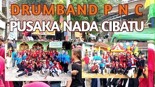 DRUMBAND P N C (Pusaka Nada Cibatu) ATRAKSI DI ACARA KENAIKAN KELAS