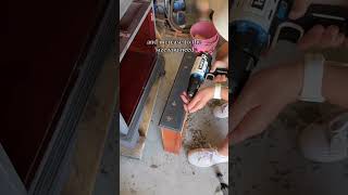 Installing New Hardware on Furniture with a Jig and Drill