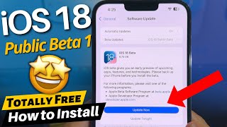 iOS 18 Public Beta Released – Quick & Simple Installation Steps