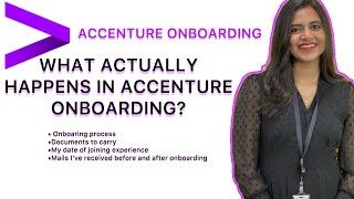 MY ONBOARDING EXPERIENCE IN ACCENTURE AS A FRESHER |ONBOARDING PROCESS| NIVI'SJUNCTION