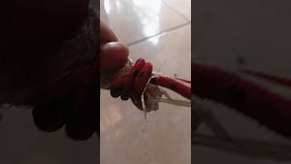 Rope knot trick for daily use