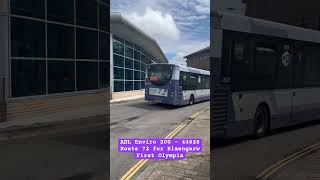 First Olympia - ADL Enviro 200 (44628): Route 72 for Blaengarw