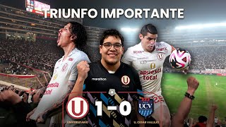 UNIVERSITARIO 1-0 U. CÉSAR VALLEJO | Triunfo importante | RESUMEN | Desde las tribunas 💛❤