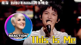 Vocal Coach Reaction to Zhou Shen - This is Me｜國外聲樂老師點評 周深《This is Me》#zhoushen #charliezhoushen #周深