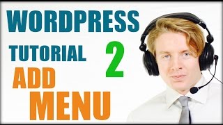 Wordpress tutorial step by step 2016 (Part 2) - Add menu