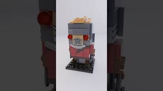 Сборка Lego Brickheadz Звездный лорд. Стражи галактики. #lego #brick #marvel  #legomarvel