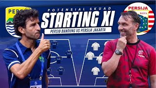 "PERSIB BANDUNG VS PERSIJA JAKARTA" Inilah Head To Head dan Prediksi Starting Line UP || BRI Liga 1