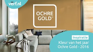 Okergoud - Flexa kleur van het jaar 2016 | Inspiratie | Verf.nl