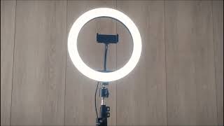 Світильник кільцевий MOBILE CAMERA LIGHT RING DESKTOP 2100 в розетку [4058075668515] ⌀260 Ledvance