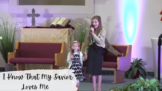 “I Know That My Savior Loves Me” by Anna & Evelina Cretiu