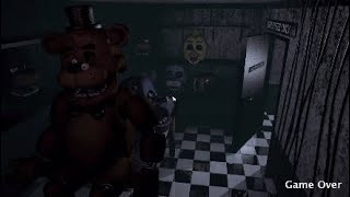 (night 4 is kind of hard) Five nights at freddy