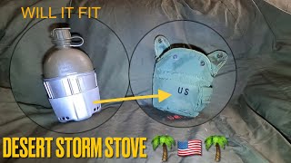 Desert Storm Stove Will it fit in the USGI CANTEEN POUCH