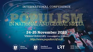 International conference Populism in National and Global Media 2nd DAY