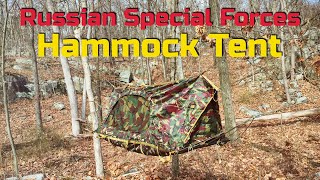 Russian Special Forces Tent Hammock for Mountain Winter Camping from Russian Cold Camo