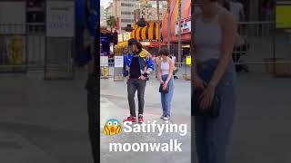 Very Satisfying moon walk