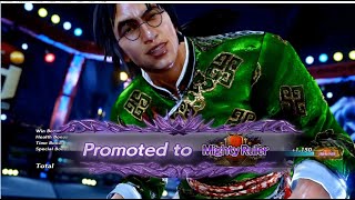 Tekken 7 Lei Wulong Ranked Session Pt.6 (Mighty Ruler Promotion)