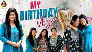 My Birthday Vlog ❤️| Sai Baba Temple 🙏🏻| Mansi Joshi