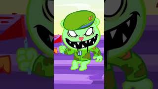 If the darkness took over Flippy (Learning with Pibby Happy Tree Friends) #shorts