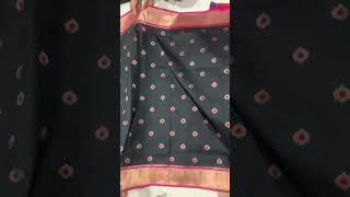 Makar Sankranti Special Black Paithani// Yeola Paithani