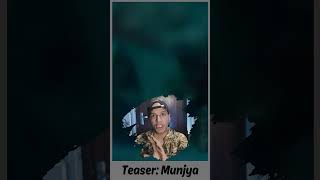 Munjya | Teaser REACTION #bollywood #comedy #horror #teaserreaction #teaserexplained #shorts #short