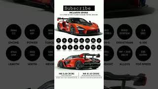 MCLAREN SENNA #shortvideo #short  #youtubeshorts #youtube #ytshorts